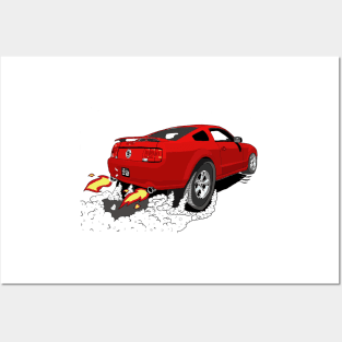 Mustang Posters and Art